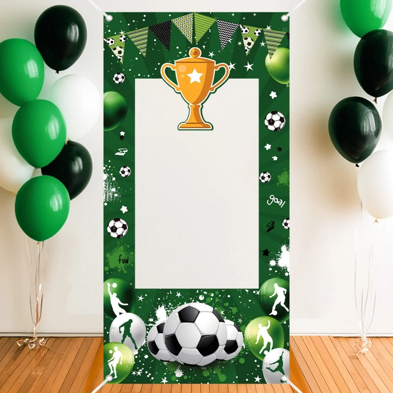 Photography Zebra - 4 Corner Grommet Hanging Birthday Backdrop