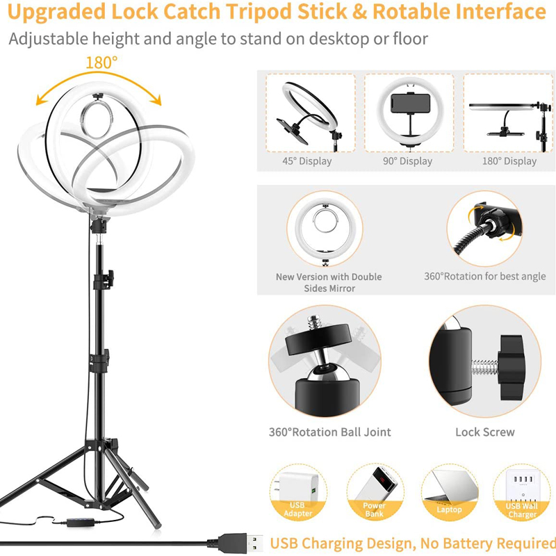 16/26/33cm Selfie Ring Light P - Photography Treatment review and price