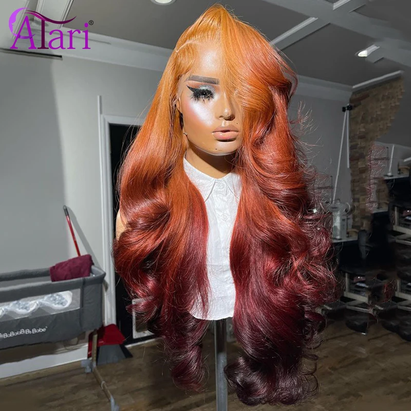 Ombre Orange Roots 13x4 Lace F - Photography Dark review and price