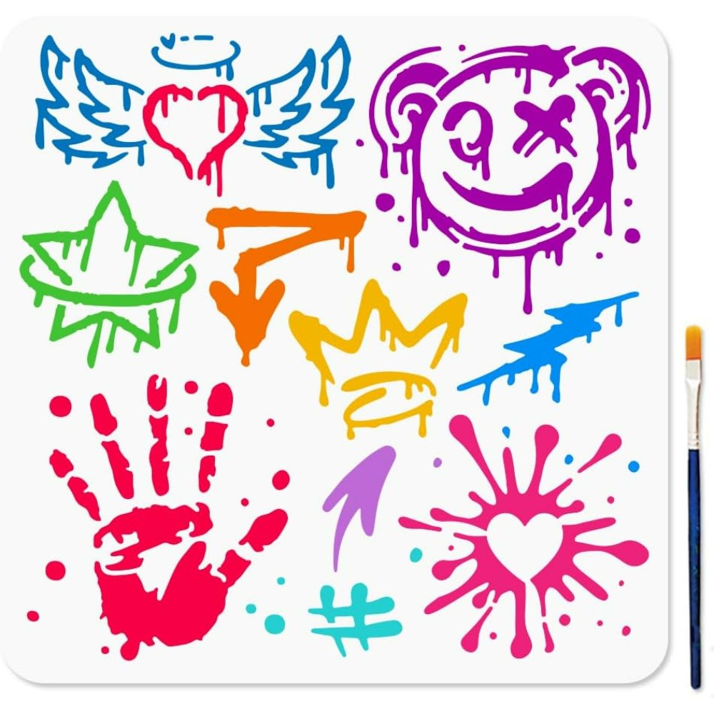 Graffiti Stencil for Painting  - Photography Techniques review and price