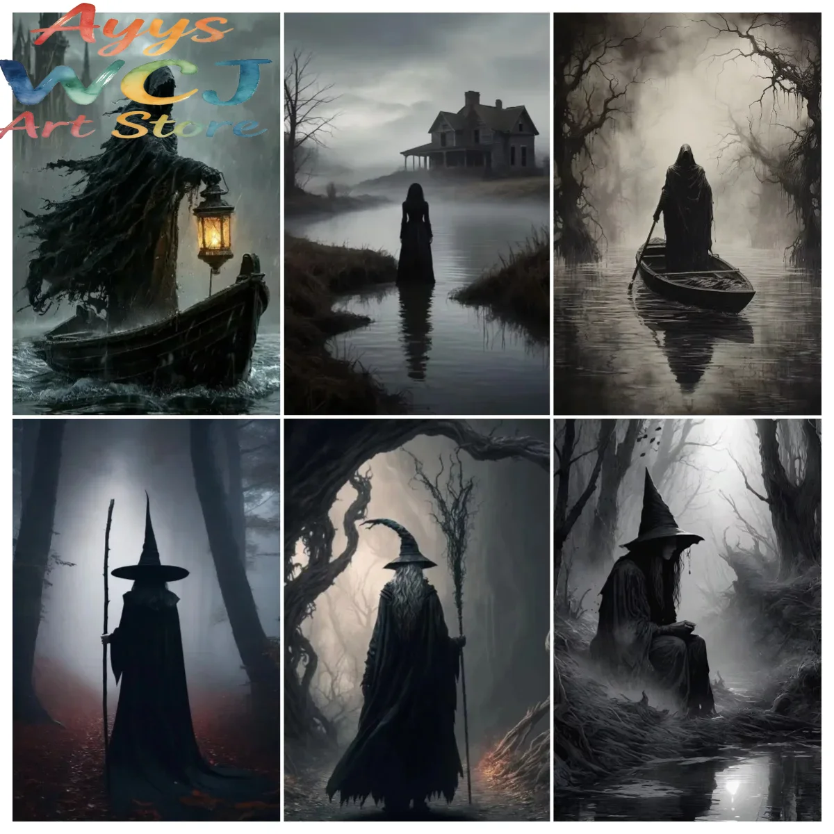 Dark Academia Art The Witch De - Photography Dark review and price