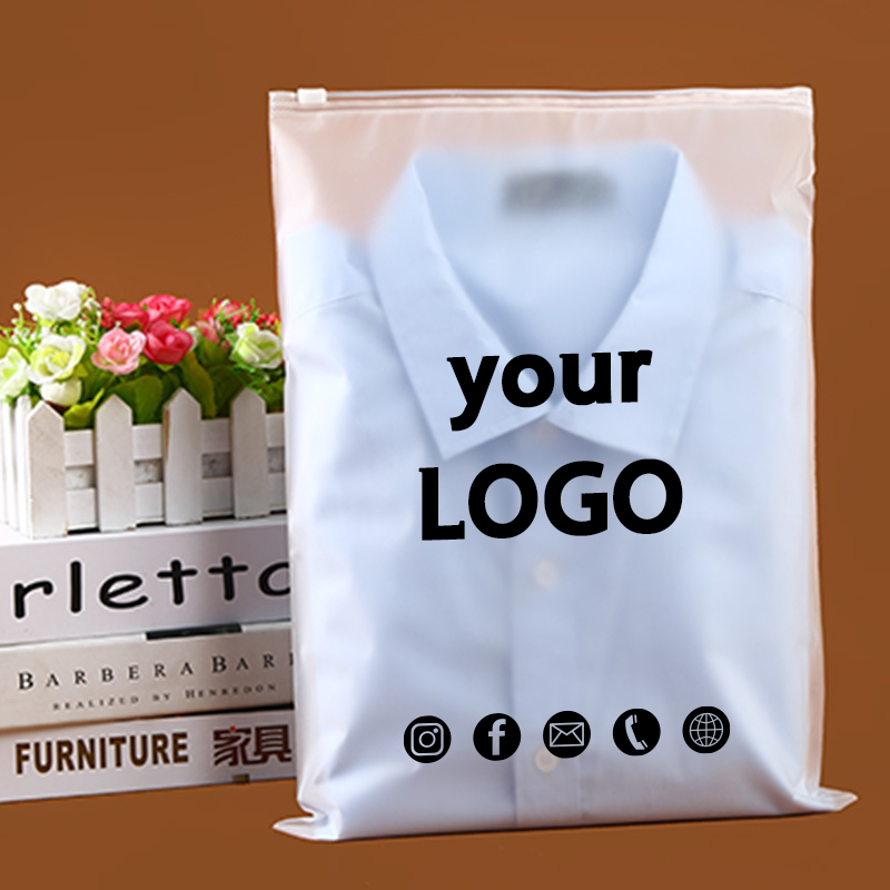 50PCSCustom Storage Frosted Zi - Photography Logo review and price