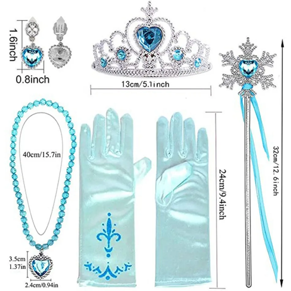 Girl Elsa Cosplay Accessories  - Photography Cheat Sheet review and price