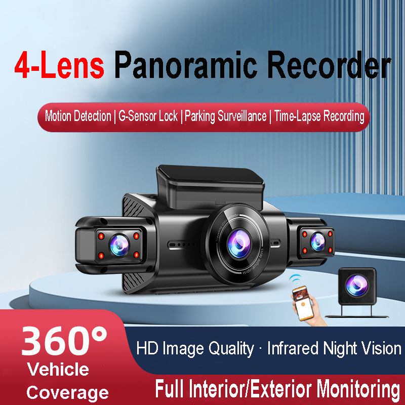 4K 4CH Hidden Car DVR with APP - Timelapse Controller review and price