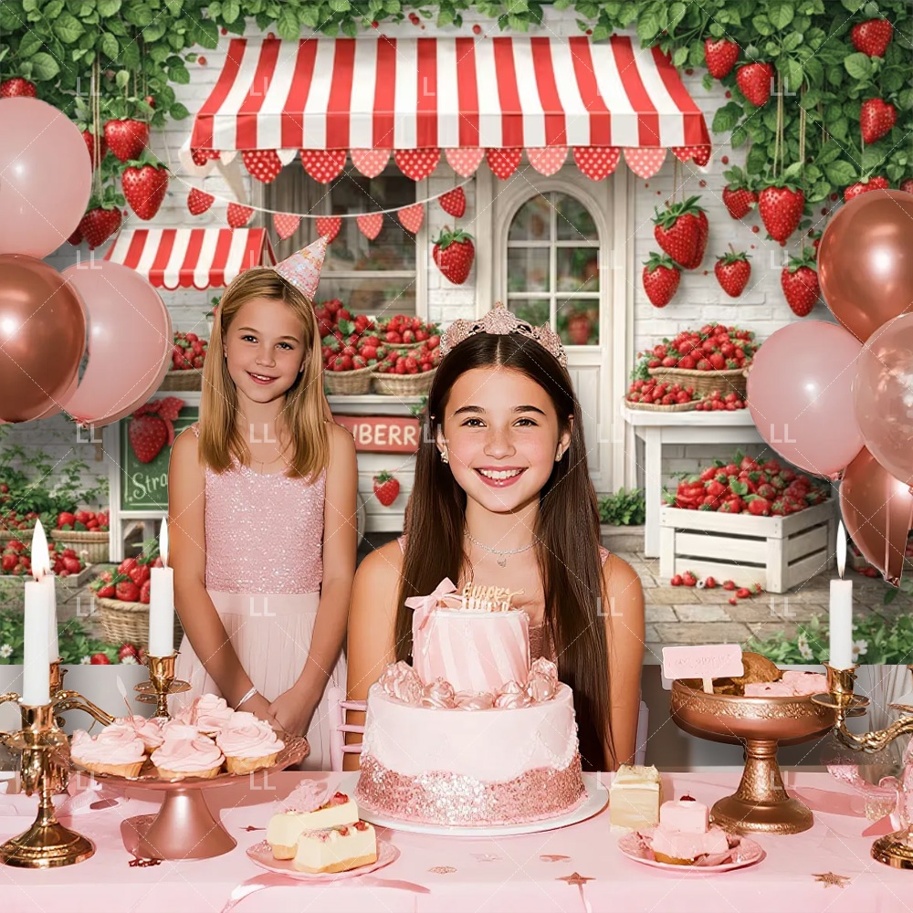 Red Strawberry House Arch Them - Photography Cheat Sheet review and price