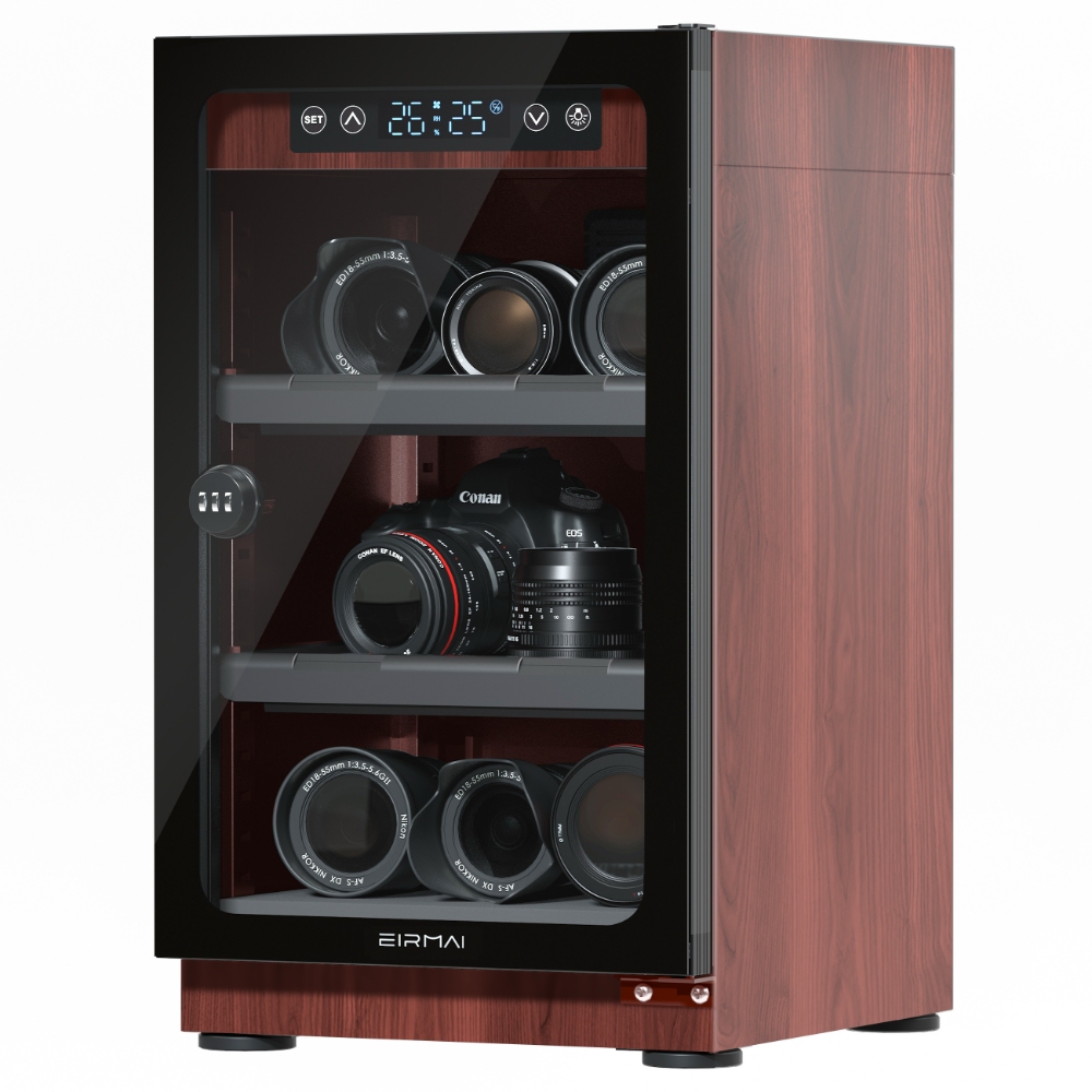 30l Wood Grain Style Electroni - Camera Dry Cabinet review and price