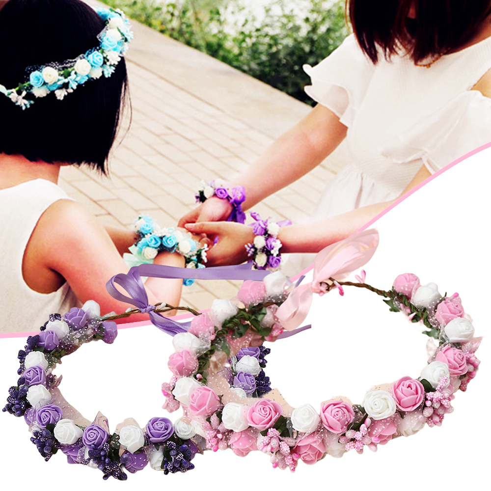 Fairy Flower Hair Crown Colorf - Photography Cheat Sheet review and price