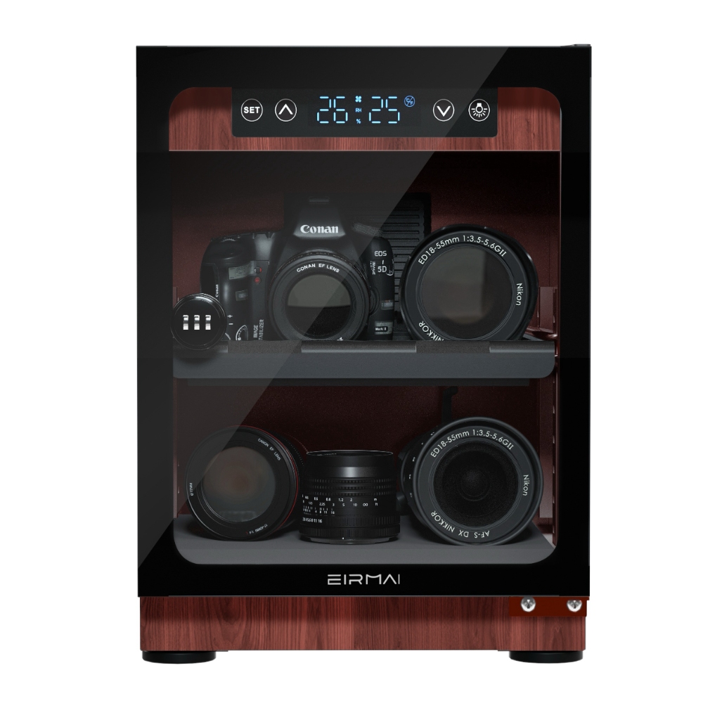 30l Wood Grain Style Electroni - Camera Dry Cabinet review and price