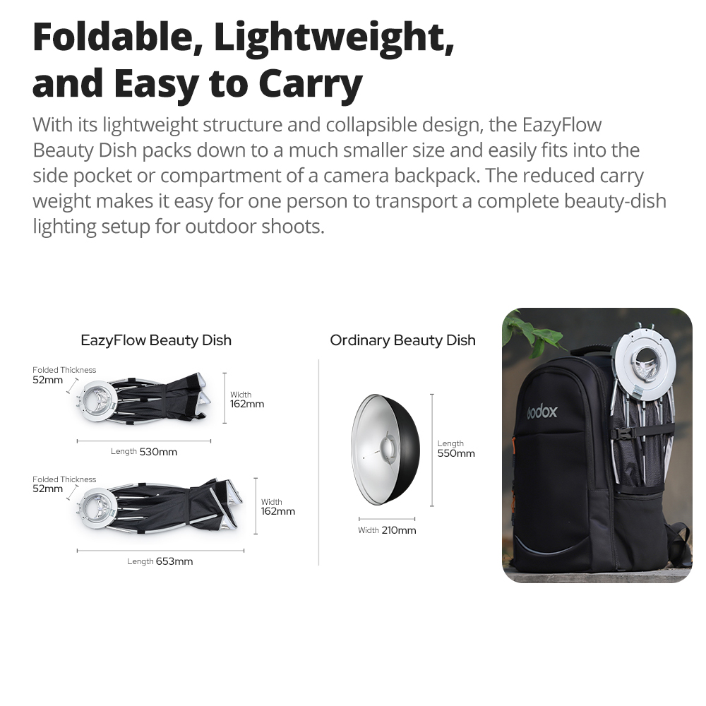 New Godox EazyFlow Beauty Dish - Photography Treatment review and price