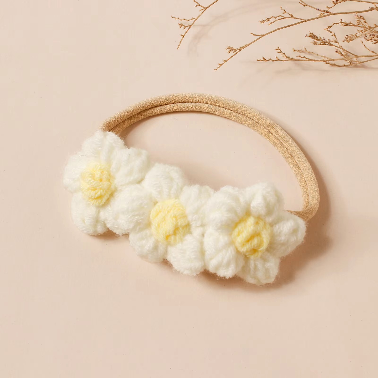 3pcs Wool Flower Baby Headband - Photography Cheat Sheet review and price