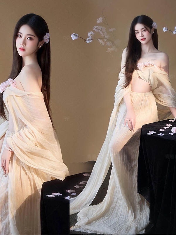 Retro Style Long Dress Chinese - Photography Zen review and price