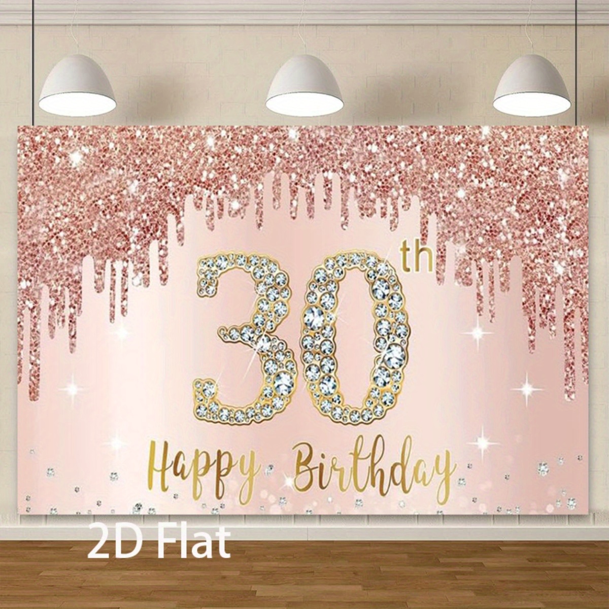 A 30th birthday background ban - Photography Logo review and price