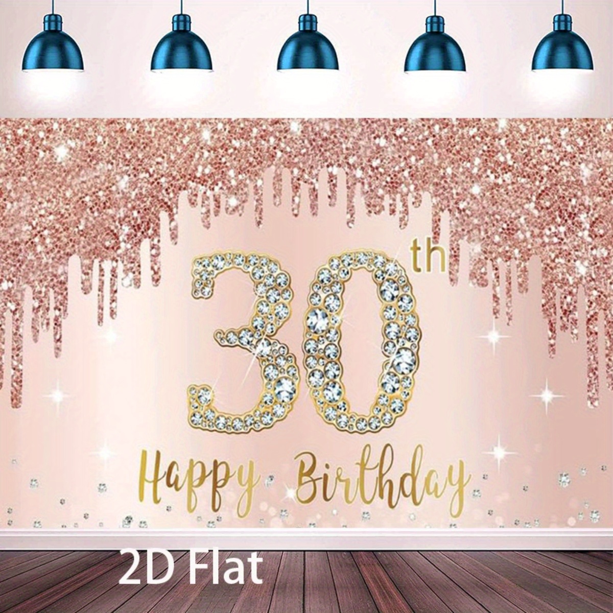 A 30th birthday background ban - Photography Logo review and price